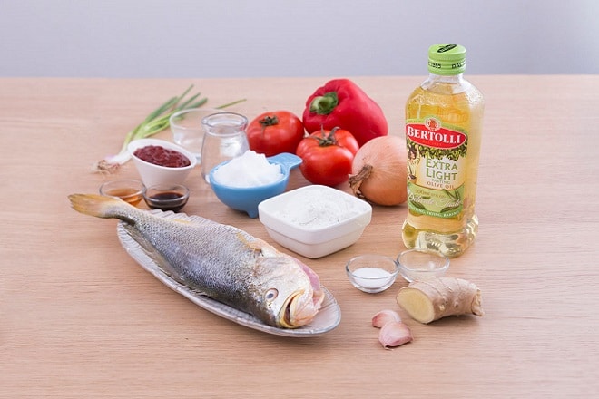 Nguyên liệu thô để làm nước sốt chua ngọt