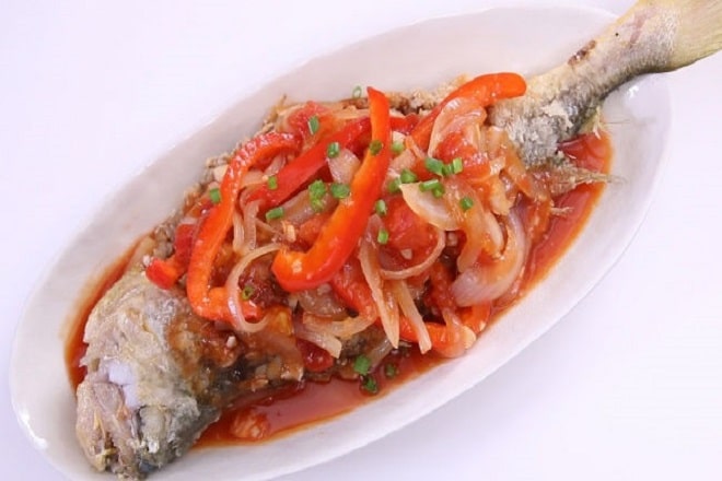 Cá chiên giòn 