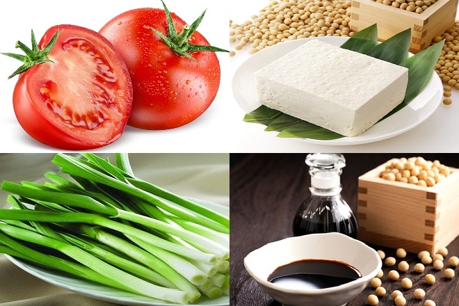 Ingredients Tomato sauce tofu