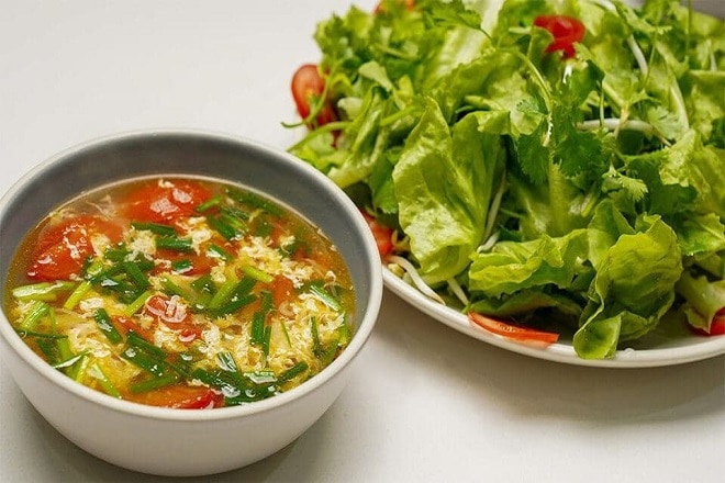Egg tomato sauce