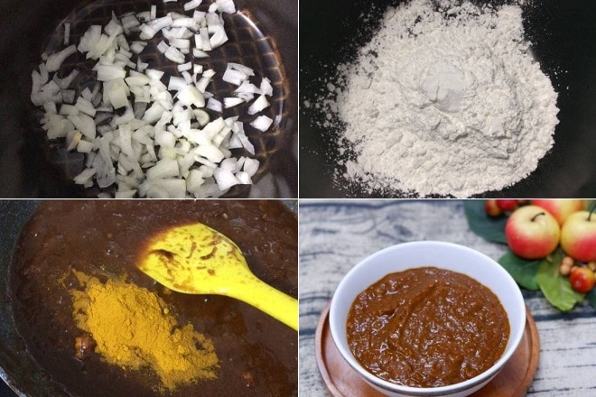 How to cook tomato sauce with Japanese curry powder