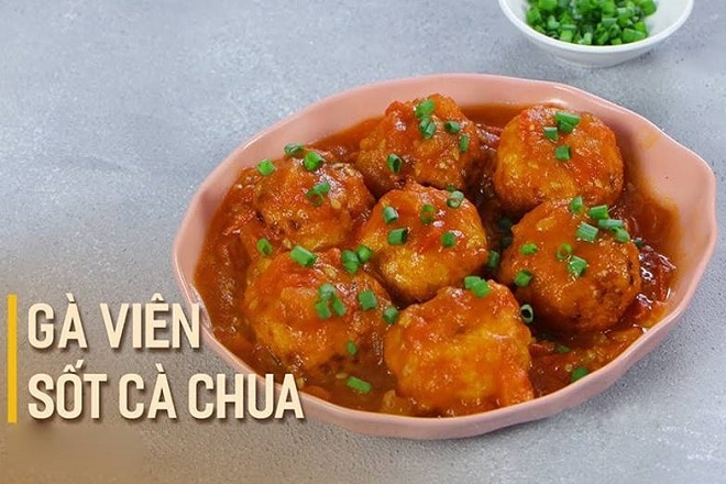 Bóng nước sốt cà chua
